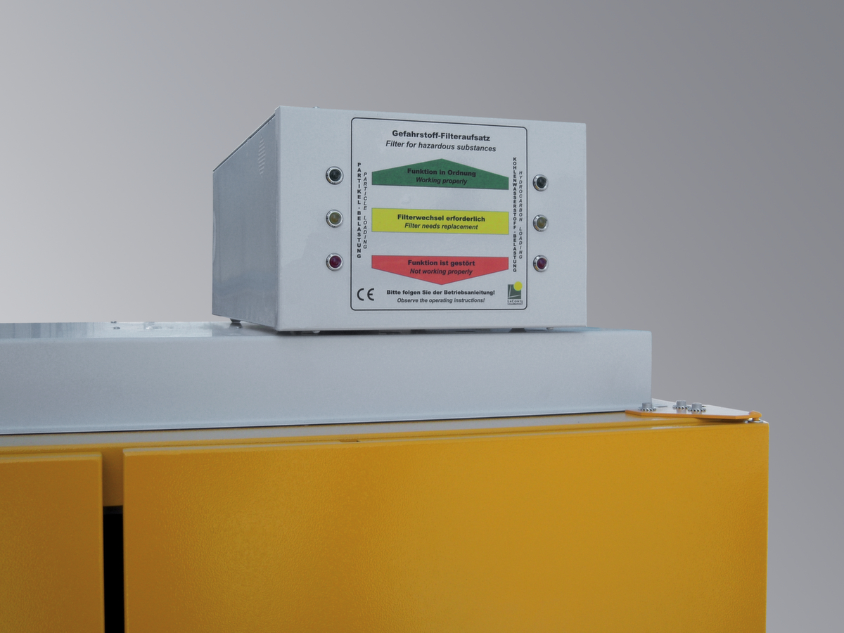 Lacont Système de circulation d'air storeLAB pour armoire pour produits toxique/dangereux  ZOOM
