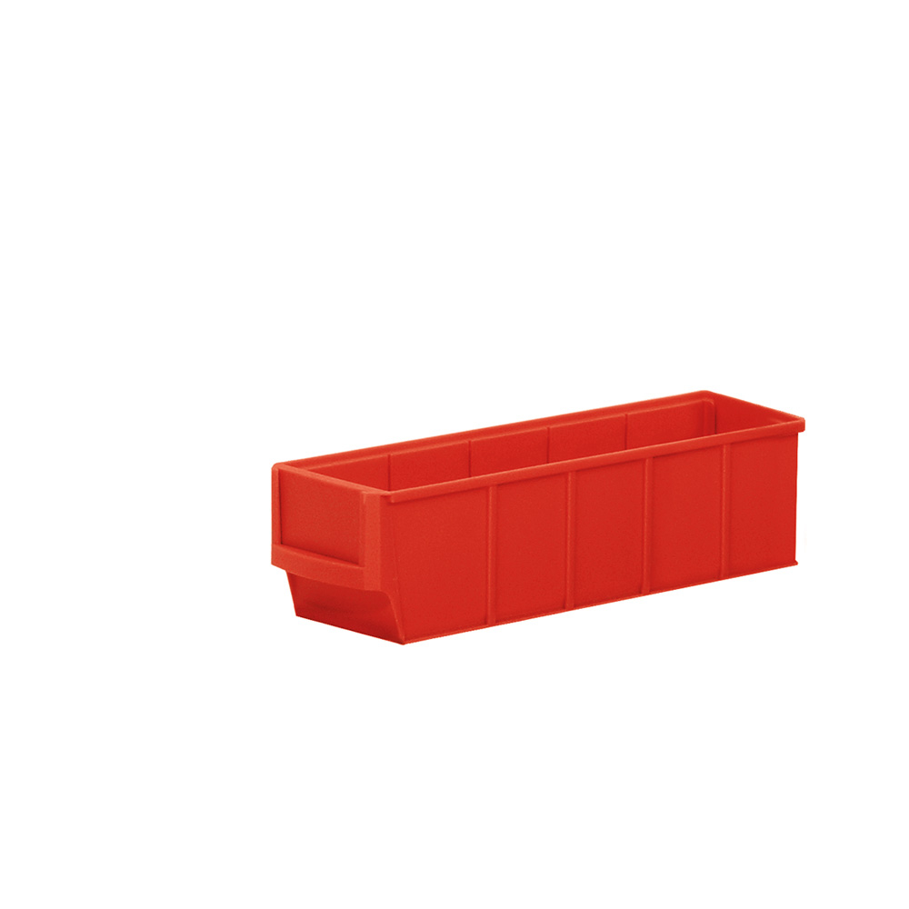 bac compartimentable Profi fond ondulé, rouge, profondeur 300 mm  ZOOM