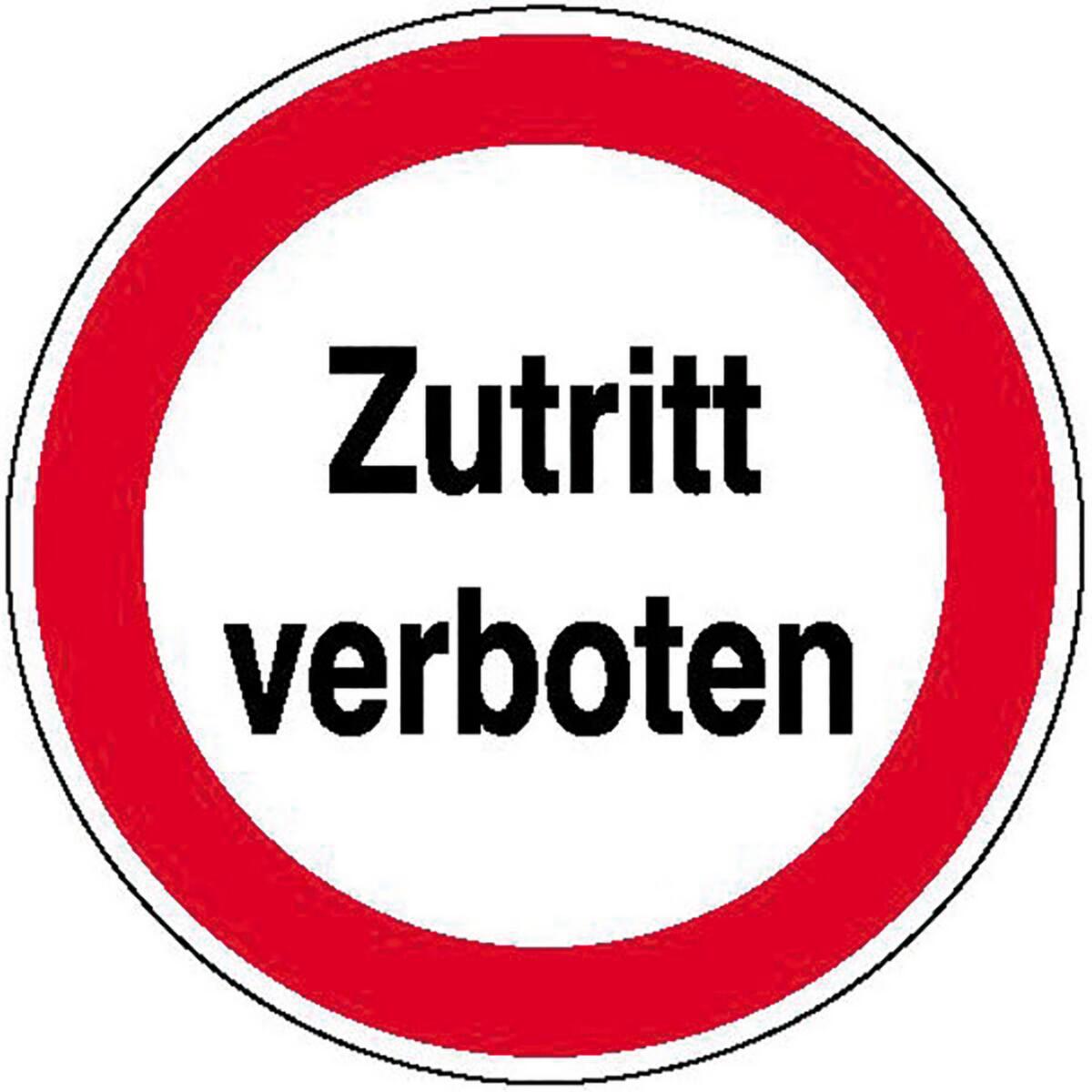 Panneau d'interdiction selon le Code de la route  ZOOM