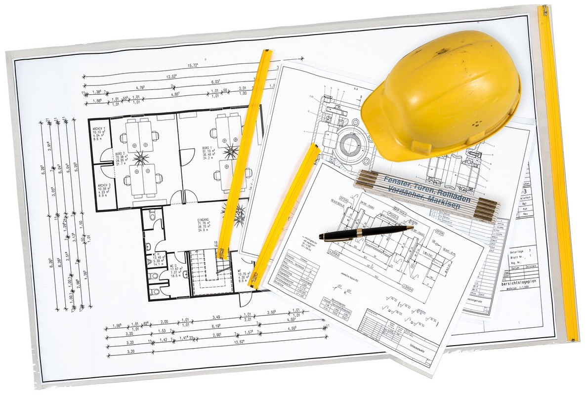 EICHNER Pochette de protection de plans pour plans de construction, transparent/jaune, DIN SG  ZOOM
