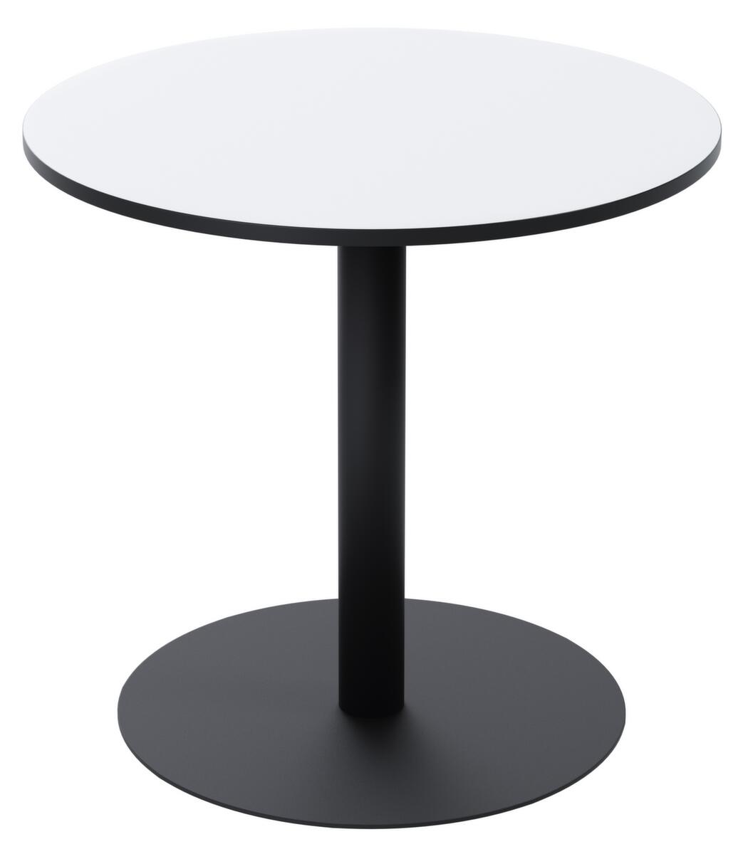 Paperflow Table de bistrot Mezzo avec plateau, Ø 800 mm, panneau blanc  ZOOM