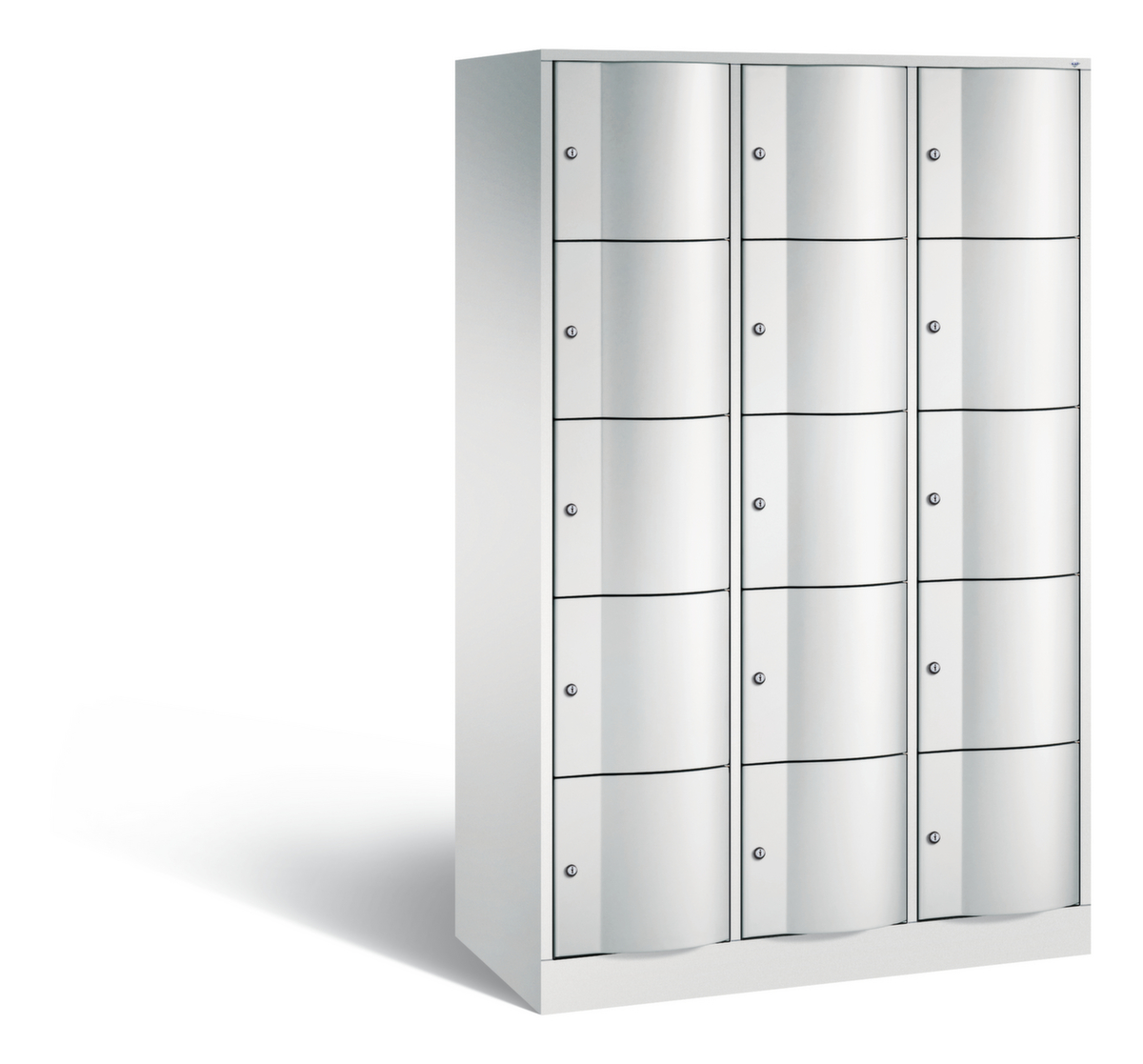 C+P armoire multicases Resisto, 15 compartiments  ZOOM
