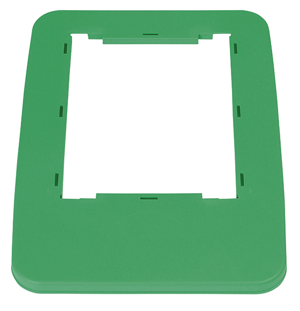 Cadre probbax® pour collecteur de recyclage, vert clair  ZOOM