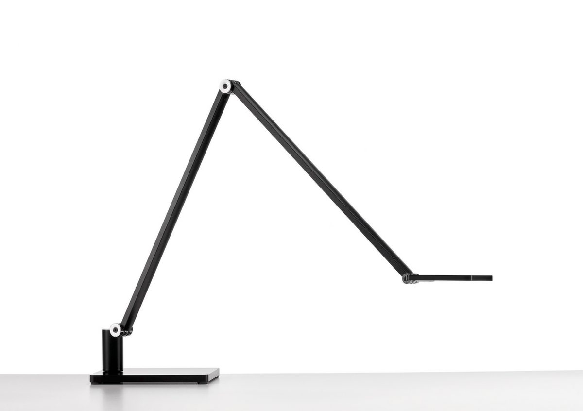 Novus lampe de bureau à DEL avec variateur Attenzia Task, lumière blanc chaud, noir  ZOOM