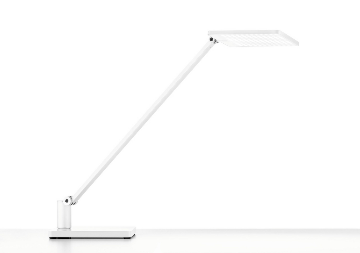 Novus lampe de bureau à DEL avec variateur Attenzia Complete, lumière blanc chaud, blanc  ZOOM