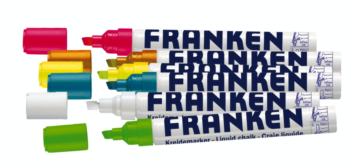 Franken kit de marqueurs à craie Windowmarker  ZOOM