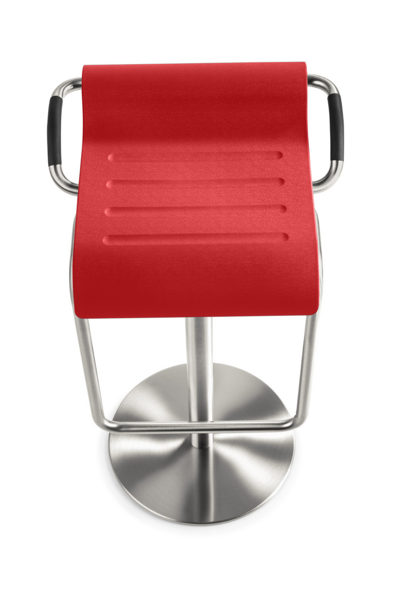 Mayer Sitzmöbel Tabouret de bar réglable en hauteur myOPUS, assise rouge  ZOOM