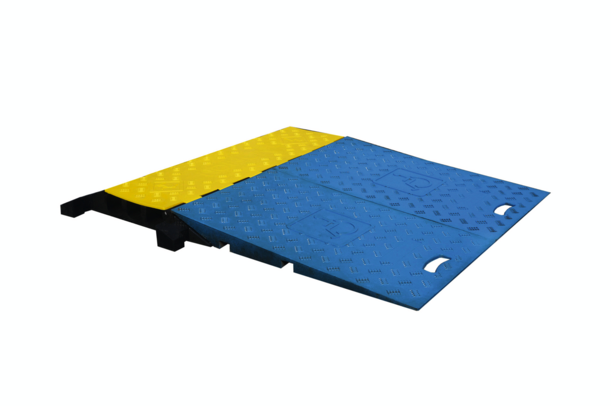 Moravia kit de rampes fauteuil roulant MORION pour protège-câbles, largeur 440 mm, bleu  ZOOM
