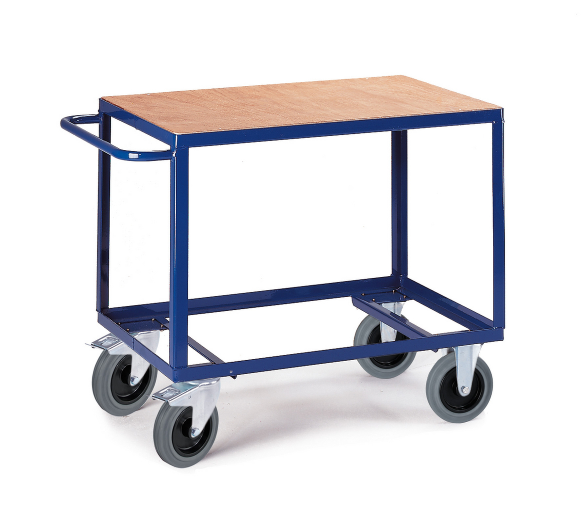Rollcart Chariot de table avec 1 étagère ouverte 1000x700 mm, force 600 kg, 2 plateaux  ZOOM