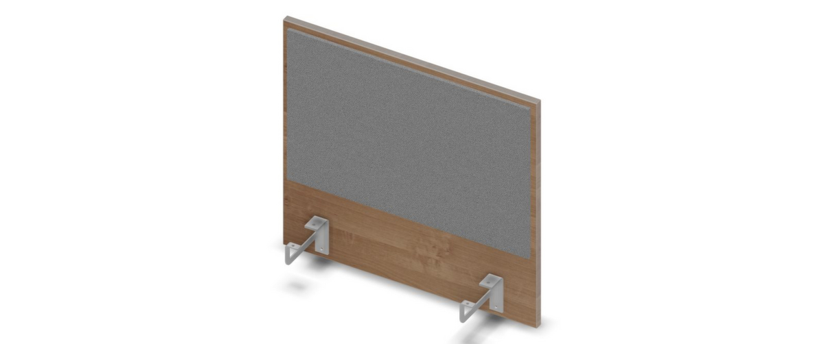 Nowy Styl Panneau d'attachement E10 pour table de bureau, largeur 600 mm