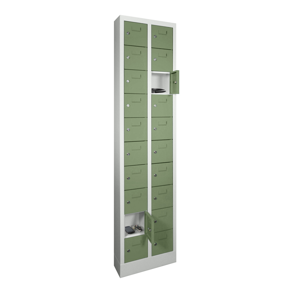 PAVOY armoire multicases Basis, 20 compartiments  ZOOM