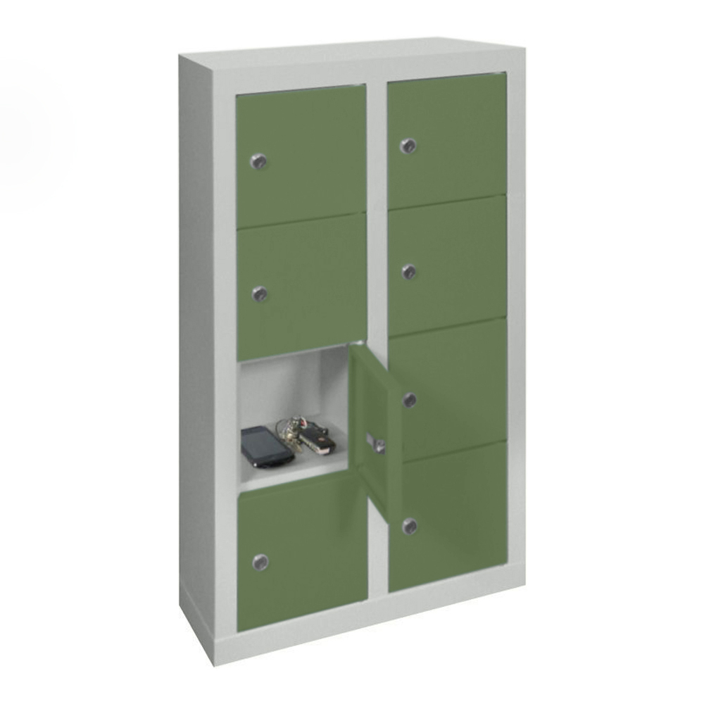 PAVOY armoire multicases Basis, 8 compartiments  ZOOM