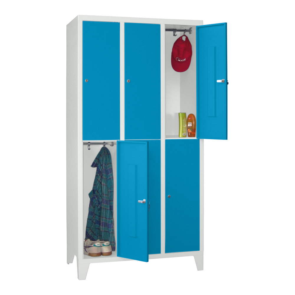 PAVOY armoire multicases Basis, 6 compartiments