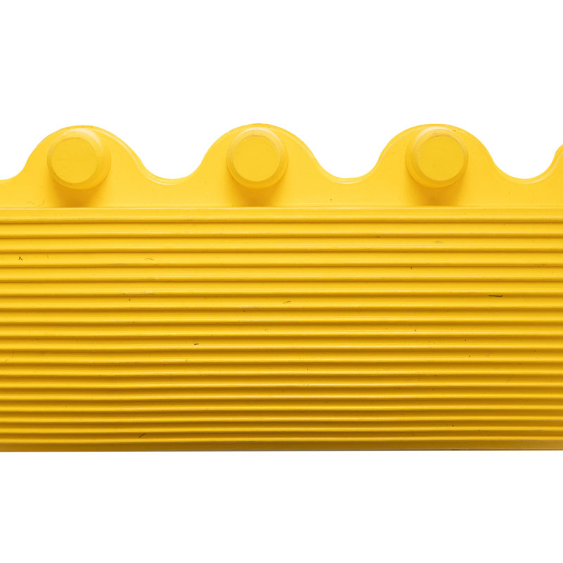 baguette de finition de bordure Ramp pour tapis antifatigue, jaune  ZOOM