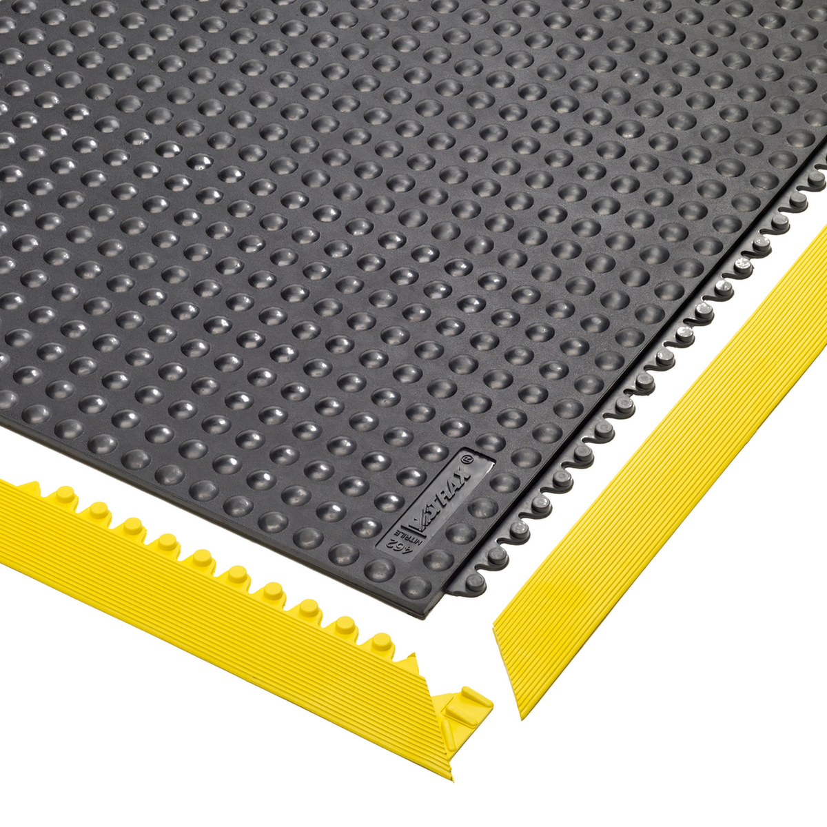tapis de sol anti-fatigue Almelo résistant aux produits chimiques, dalle, longueur x largeur 910 x 910 mm  ZOOM