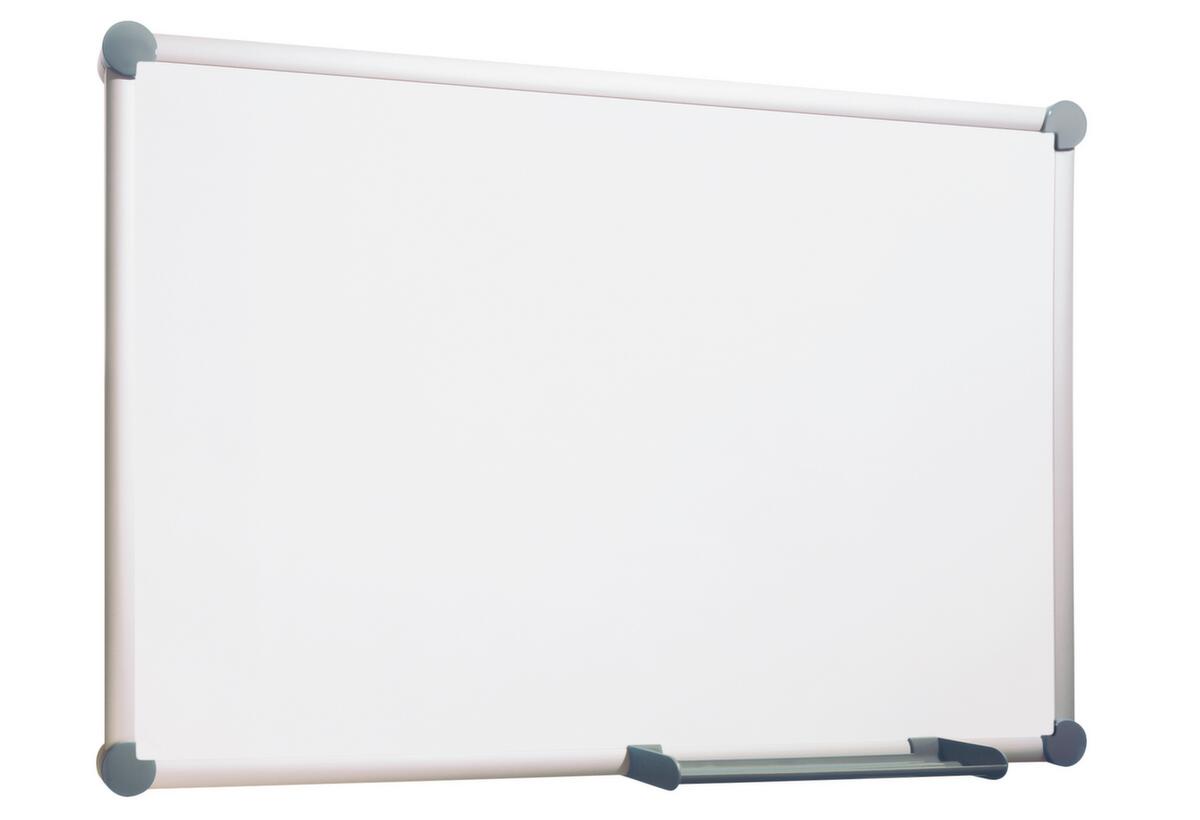 MAUL Tableau blanc émaillé 2000 MAULpro, hauteur x largeur 900 x 1800 mm