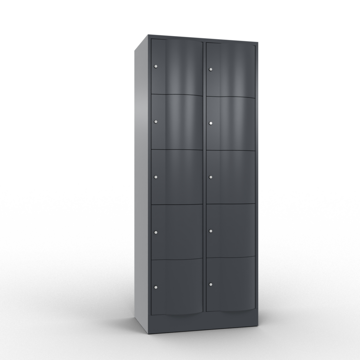 C+P armoire multicases Resisto, 10 compartiments
