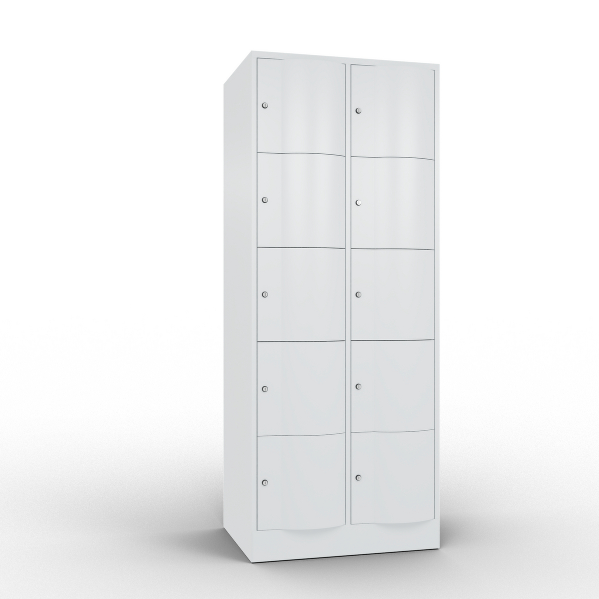 C+P armoire multicases Resisto, 10 compartiments