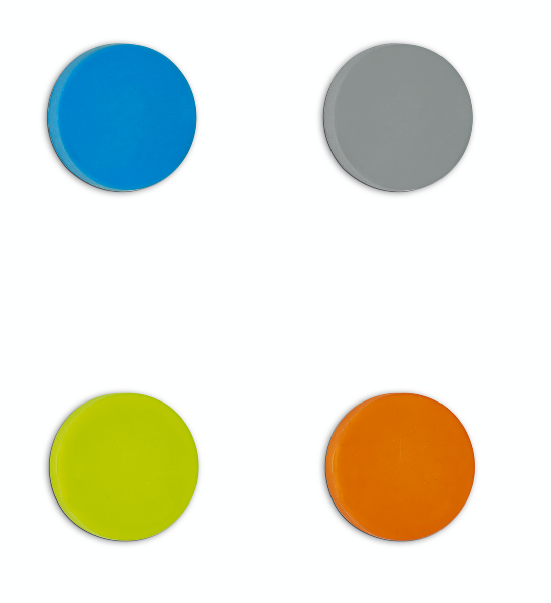 Aimant rondelle, triés selon les couleurs, hauteur x Ø 9,8 x 32,6 mm  ZOOM