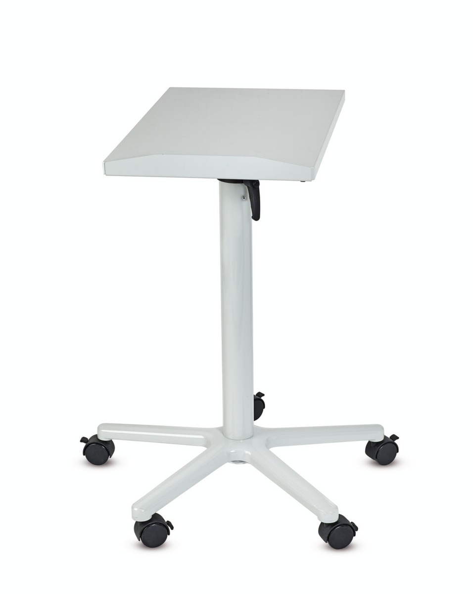 MAUL Table pour vidéoprojecteur MAULpro, hauteur 735 - 1200 mm, blanc  ZOOM