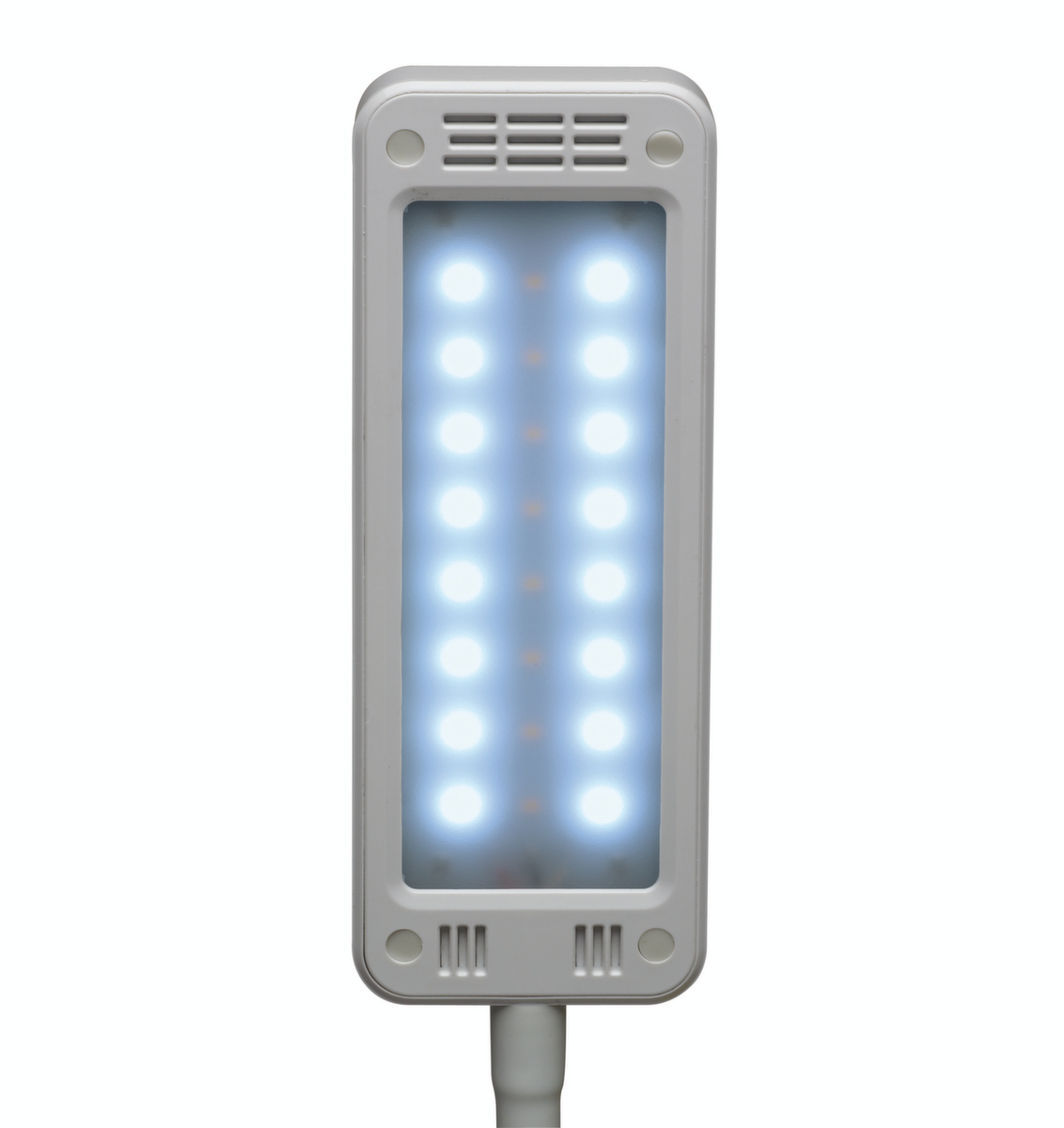 MAUL Lampe de bureau DEL compacte MAULpearly colour vario avec température de couleur réglable, lumière blanc lumière du jour à blanc chaud, blanc  ZOOM
