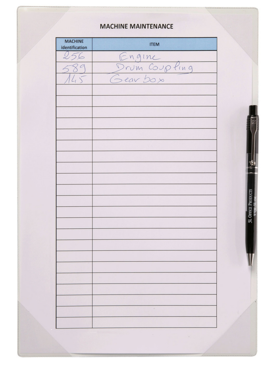 tarifold Bloc-notes KANG tview Easy write, DIN A4, face arrière magnétique  ZOOM