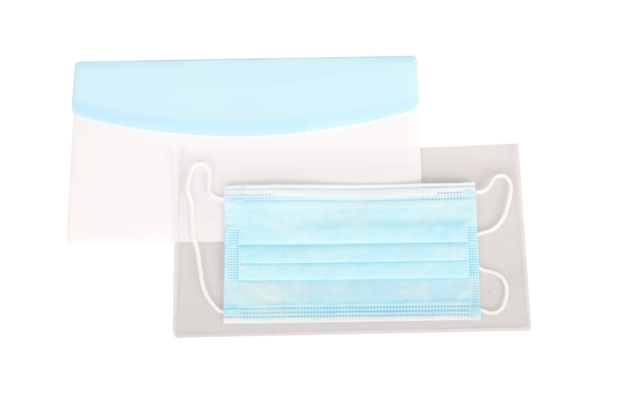 tarifold Pochette de rangement antimicrobienne pour masques  ZOOM