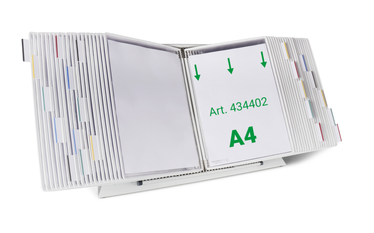 tarifold Système de tableau de bord, avec 40 tableaux de consultation en DIN A4  ZOOM