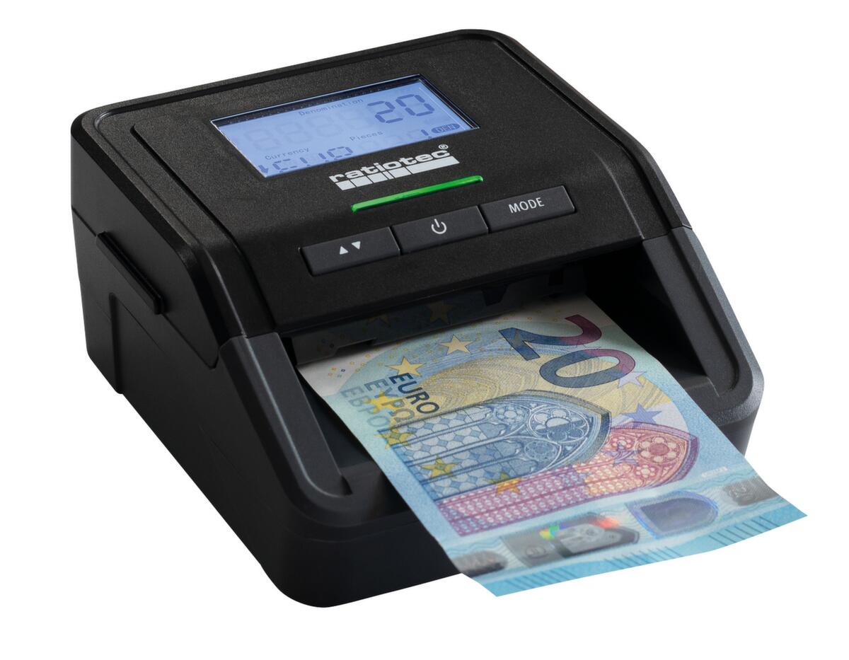 ratiotec appareil de contrôle des billets de banque Smart Protect Plus,pour euro, livre sterling, franc suisse  ZOOM