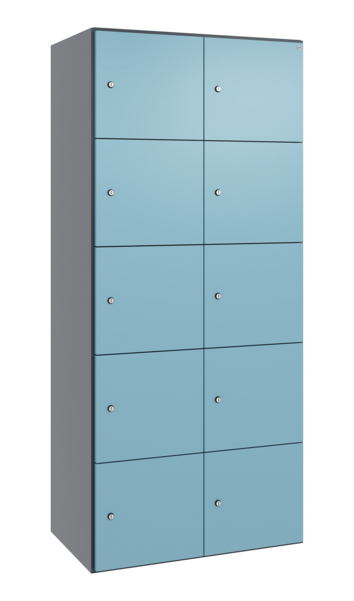 C+P armoire multicases FlexOffice Prefino, 10 compartiments