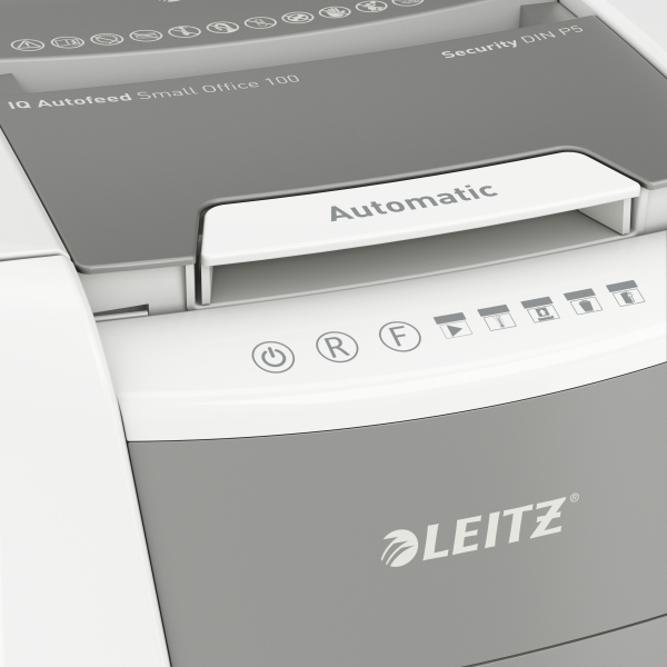 Leitz Destructeur de documents IQ Small Office, micro 2x15 mm  ZOOM