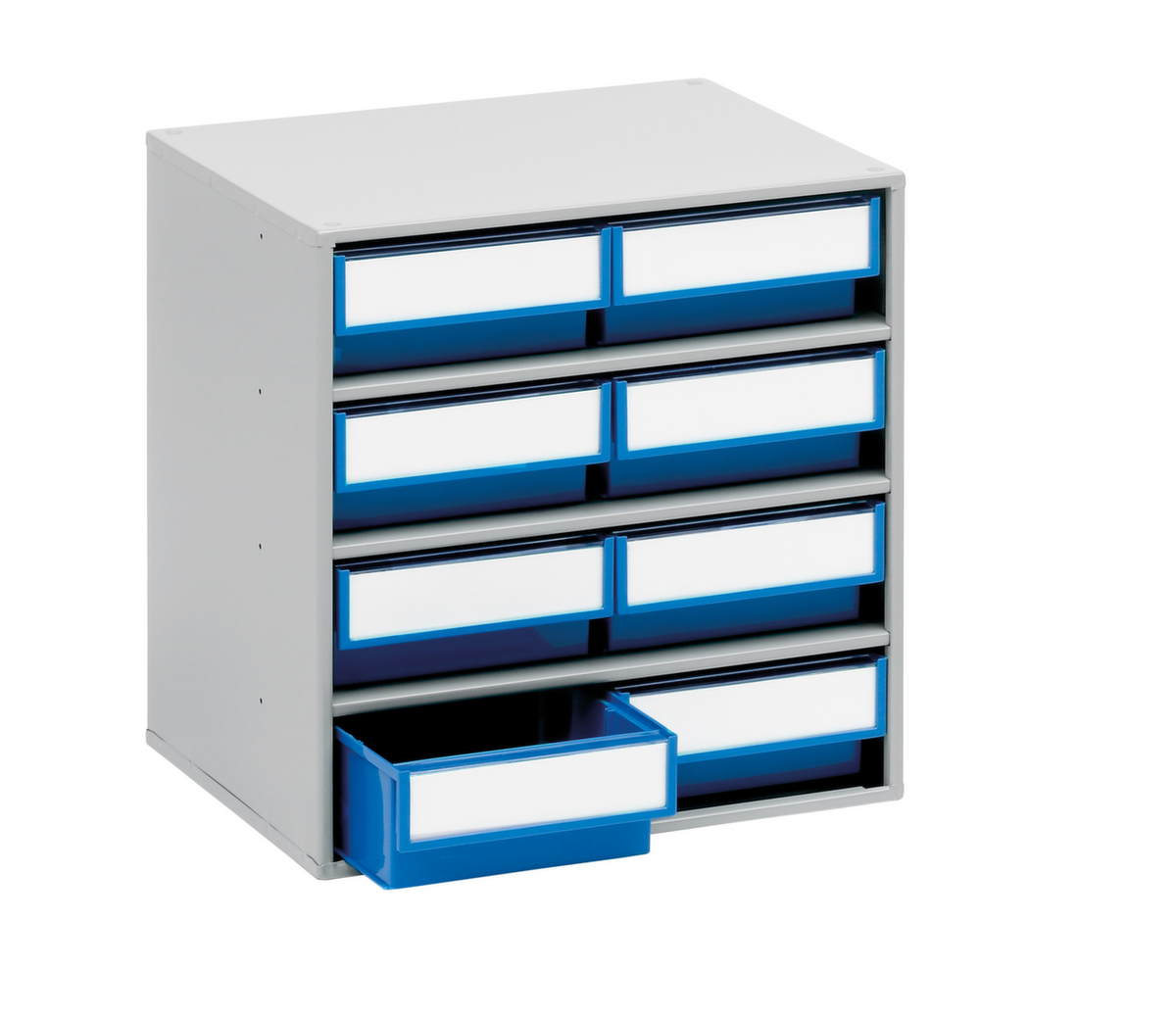 Treston petit bloc tiroirs, 8 tiroir(s), RAL7035 gris clair/bleu  ZOOM