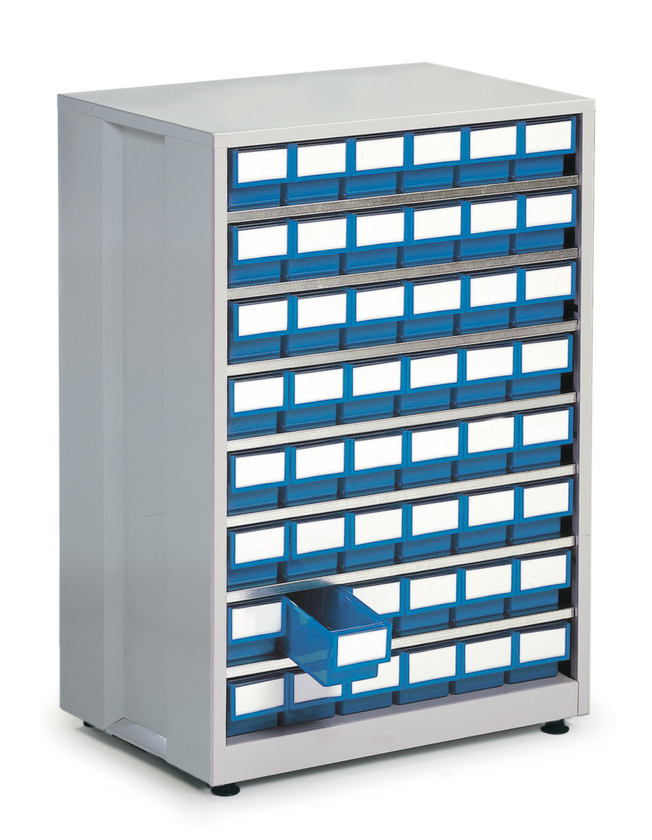 Treston Grand bloc tiroirs, 48 tiroir(s), RAL7035 gris clair/bleu  ZOOM