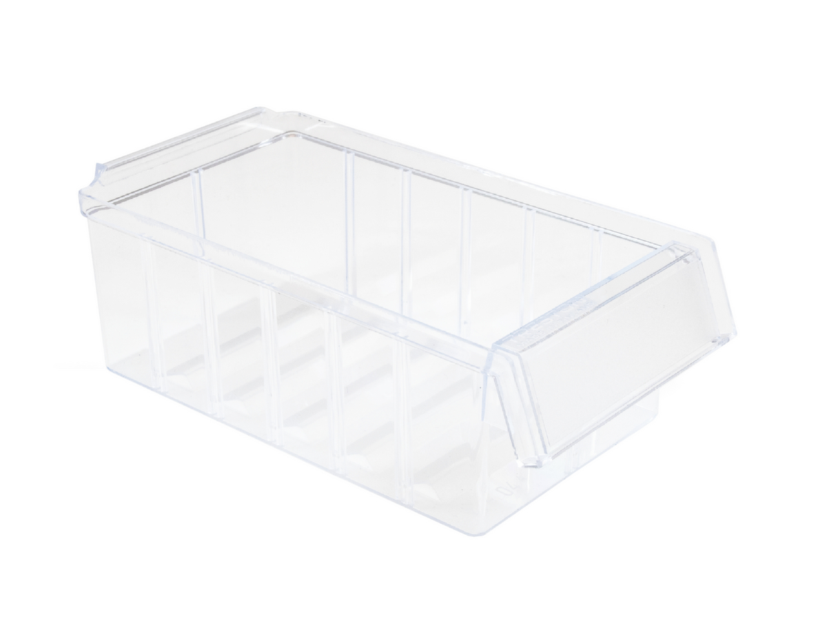 Treston bloc à tiroirs transparents, 16 tiroir(s), gris anthracite/transparent  ZOOM