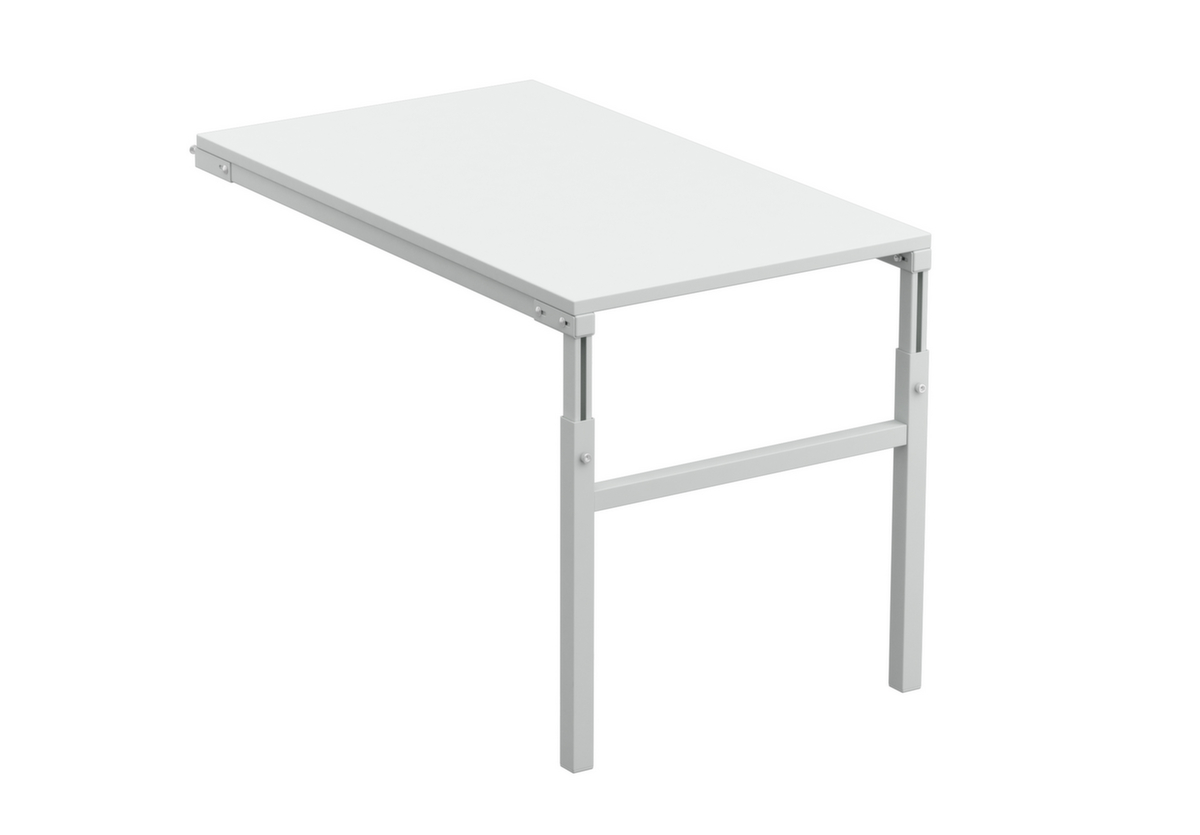 Treston Élément de montage pour table de montage, largeur x profondeur 1000 x 500 mm, plaque gris clair  ZOOM