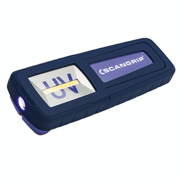 Scangrip lampe portative sans fil UV-FORM avec lumière ultraviolette  ZOOM