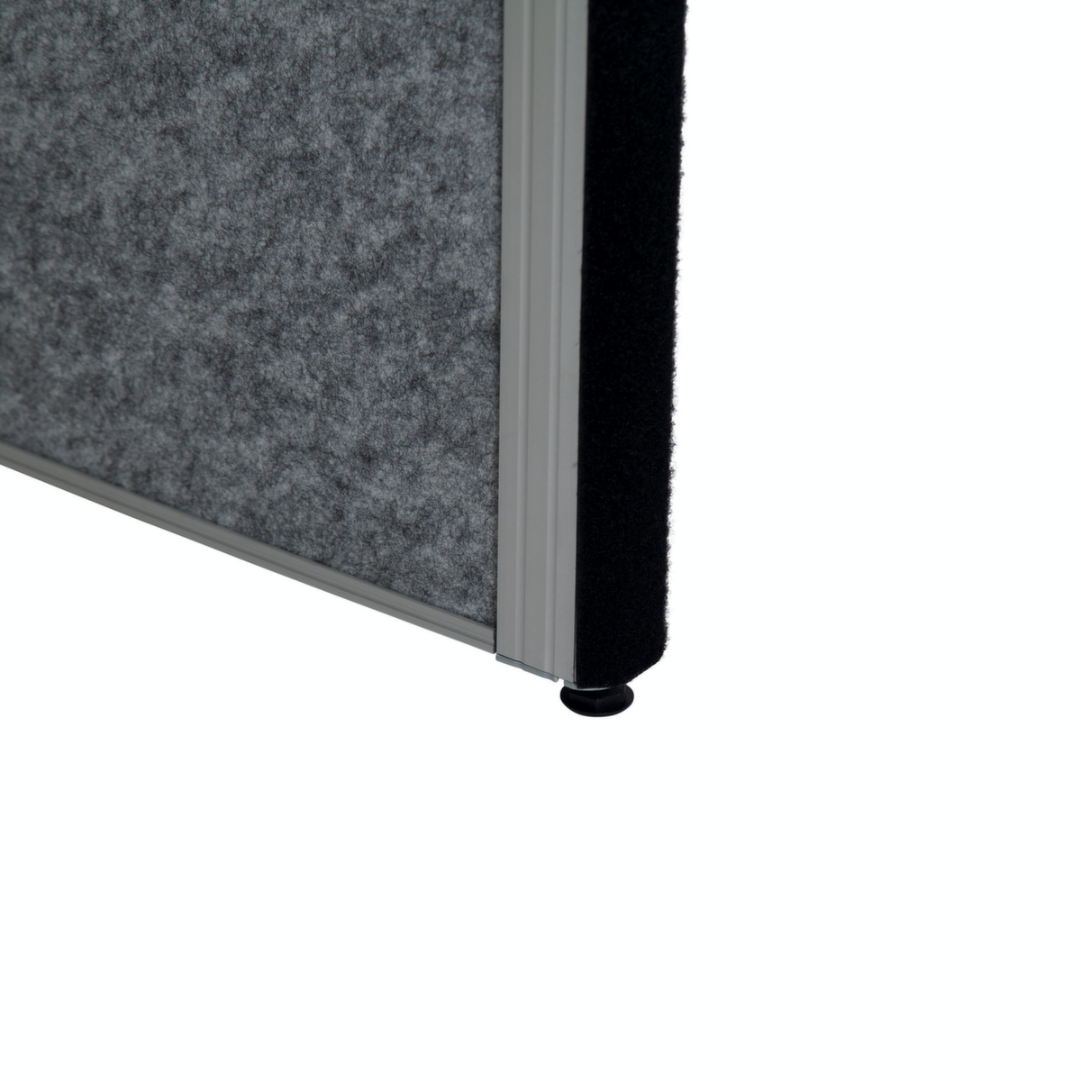 MAUL Tableau à cloison démontable MAULconnecto, hauteur x largeur 1800 x 1000 mm, paroi gris clair/gris foncé/blanc  ZOOM