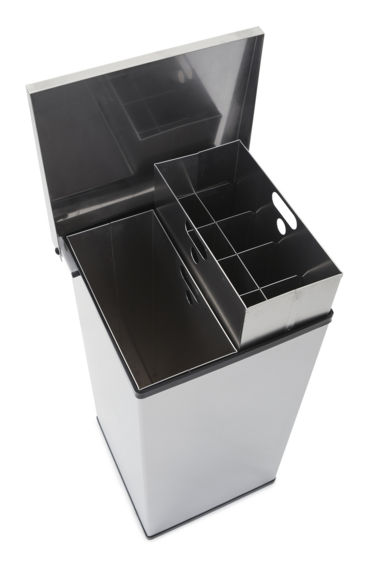 Collecteur de recyclage Carro Lift avec seau intérieur, 2 x 52,5 l  ZOOM