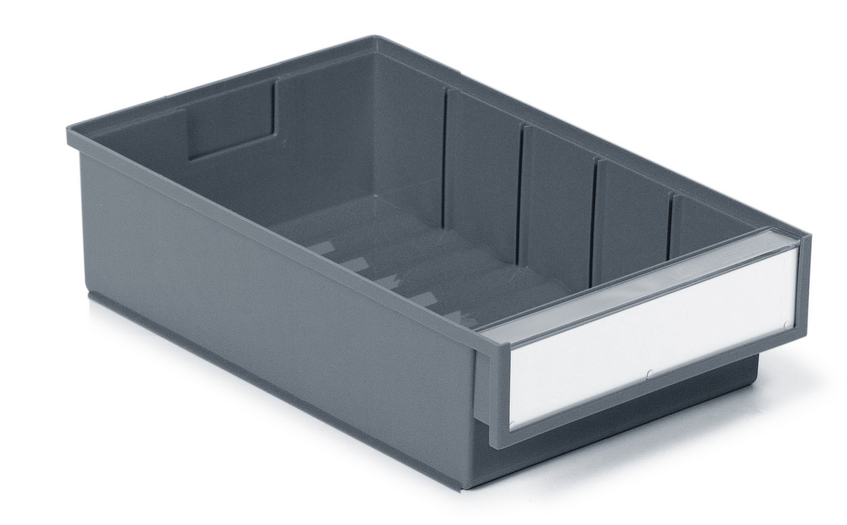 Treston Bac compartimentable robuste, gris, profondeur 300 mm  ZOOM