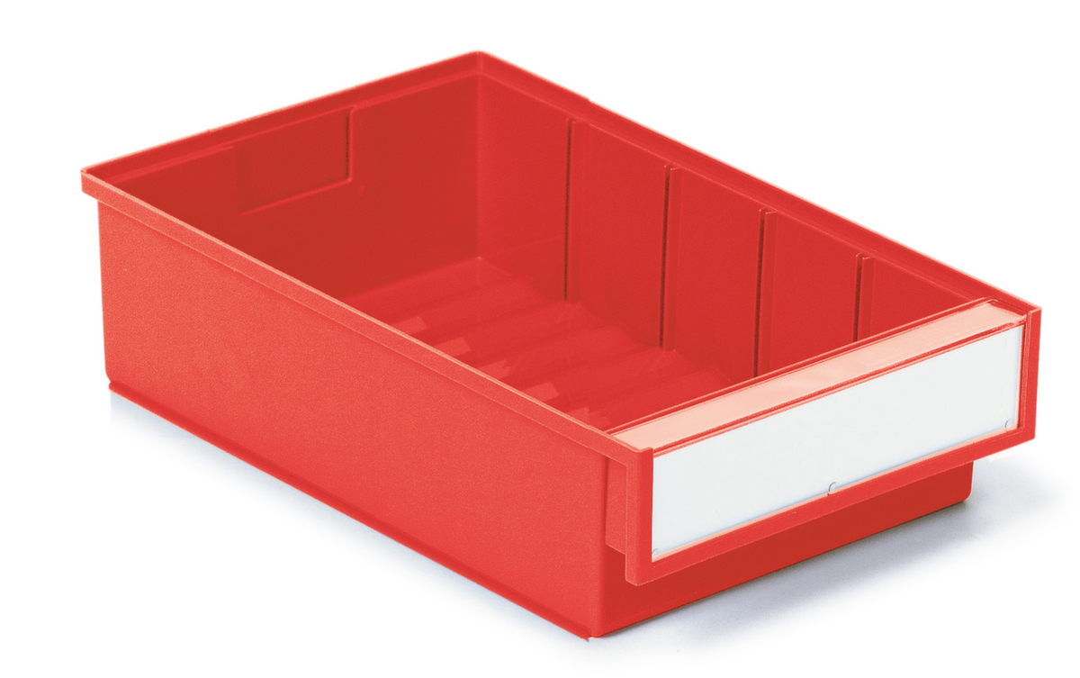 Treston Bac compartimentable robuste, rouge, profondeur 300 mm  ZOOM
