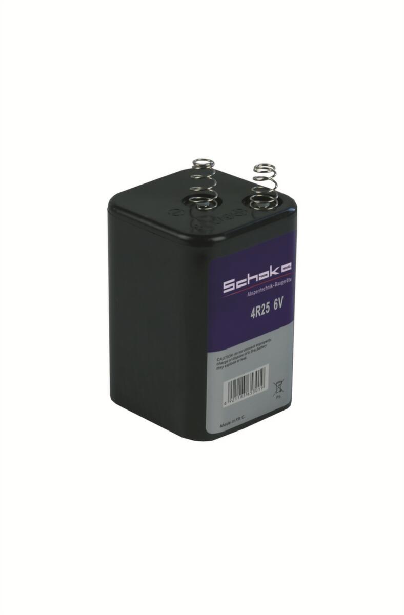 Schake Batterie 4R25 pour lampe d'avertissement  ZOOM
