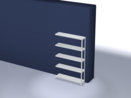 hofe rayonnage à boulonner extensible charge max. par tablette 350 kg