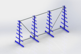 META Rayonnage cantilever universel Atlas ST
