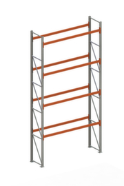 META Rayonnage à palettes MULTIPAL pour 10 palettes, largeur 2700 mm, 5 niveaux de stockage