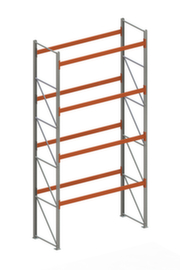 META Rayonnage à palettes MULTIPAL pour 15 palettes, largeur 2870 mm, 5 niveaux de stockage