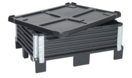 Couvercle pour cadre de rehausse en plastique