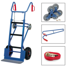 fetra Diable pour appareils pour charges lourdes et encombrantesforce 400 kgpelle lxP 550x190 mmen différentes exécutions