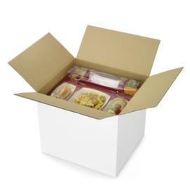 Caisse en carton ondulé blanc force 40 kg