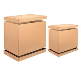 Caisse carton pliante 1 cannelure