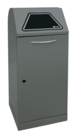 stumpf Conteneur de tri sélectif avec trappe d'insertion à fermeture automatique